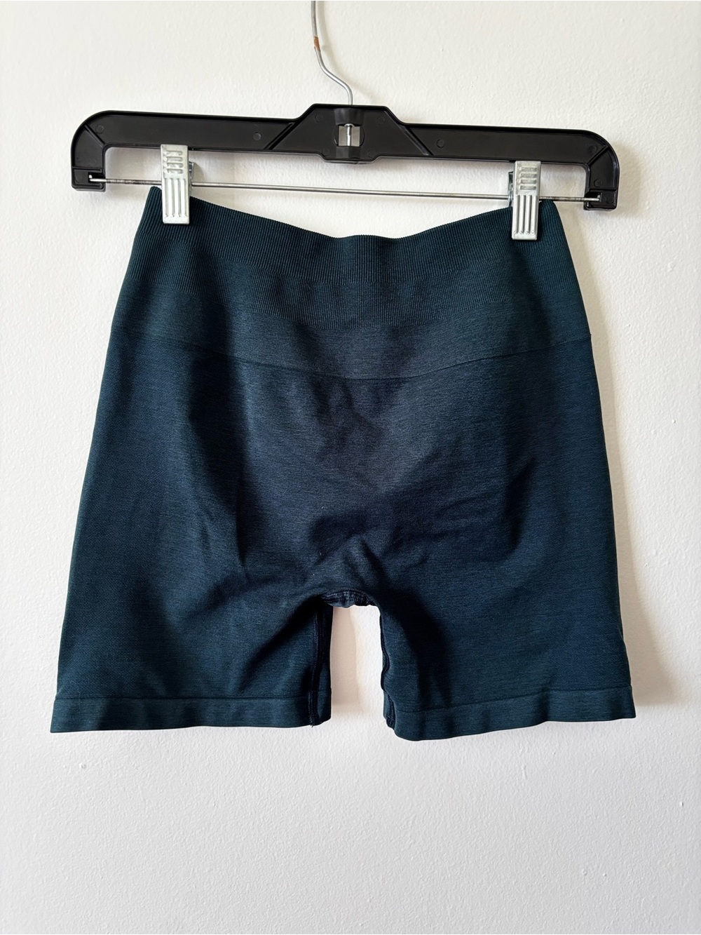 Alphalete Navy High-Rise Bike Shorts